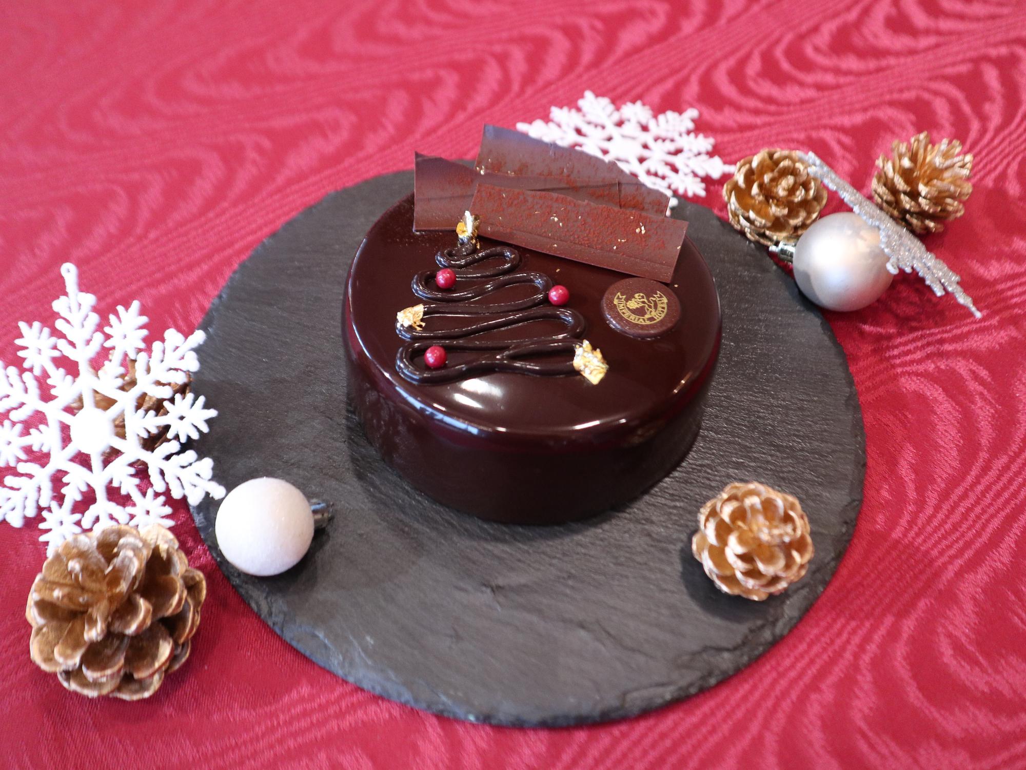 濃厚なチョコレートケーキもラインナップ