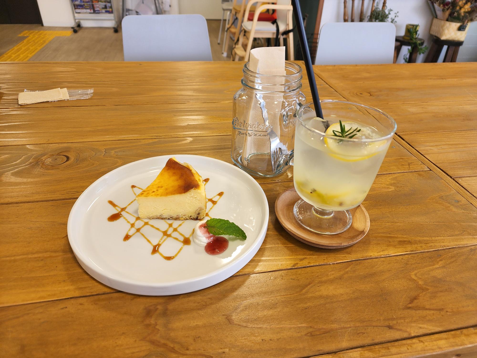 cafe6のチーズケーキ