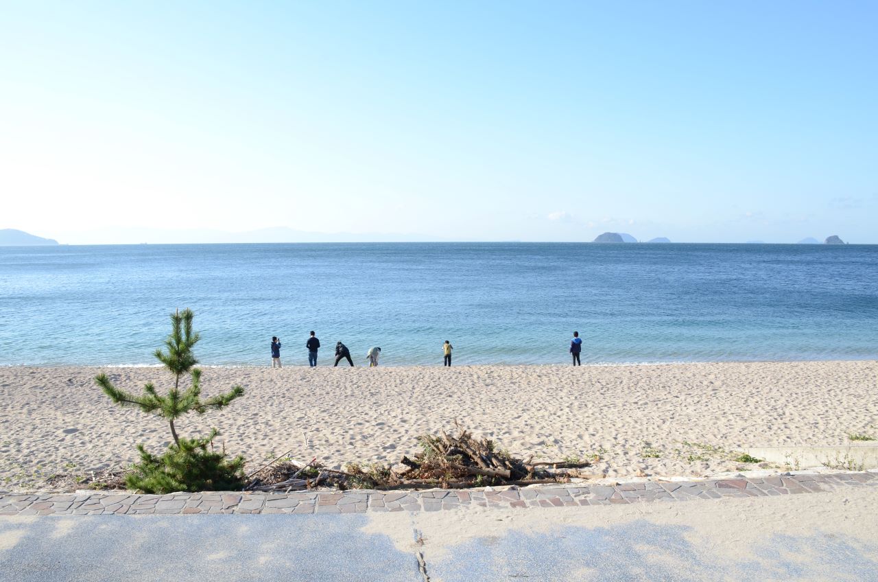 中島の美しいビーチ（画像提供：ANA）