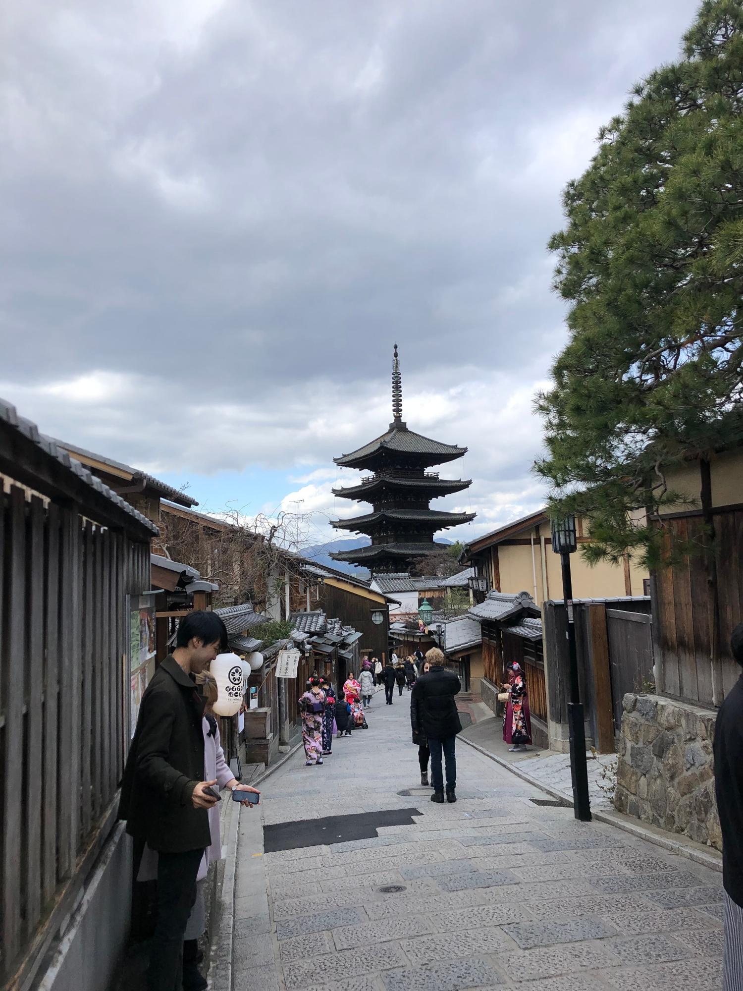京都清水寺までのコース