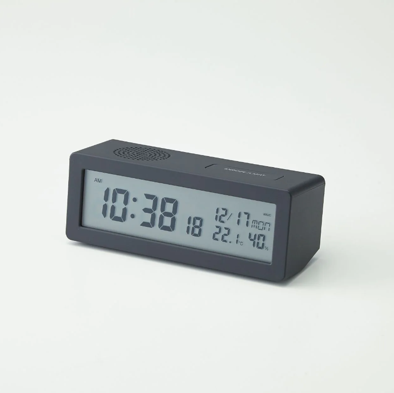 デジタル電波時計（大音量アラーム機能付） ＭＪ－ＲＤＣＬＡ（Ｂ）１消費税込みで3,990円