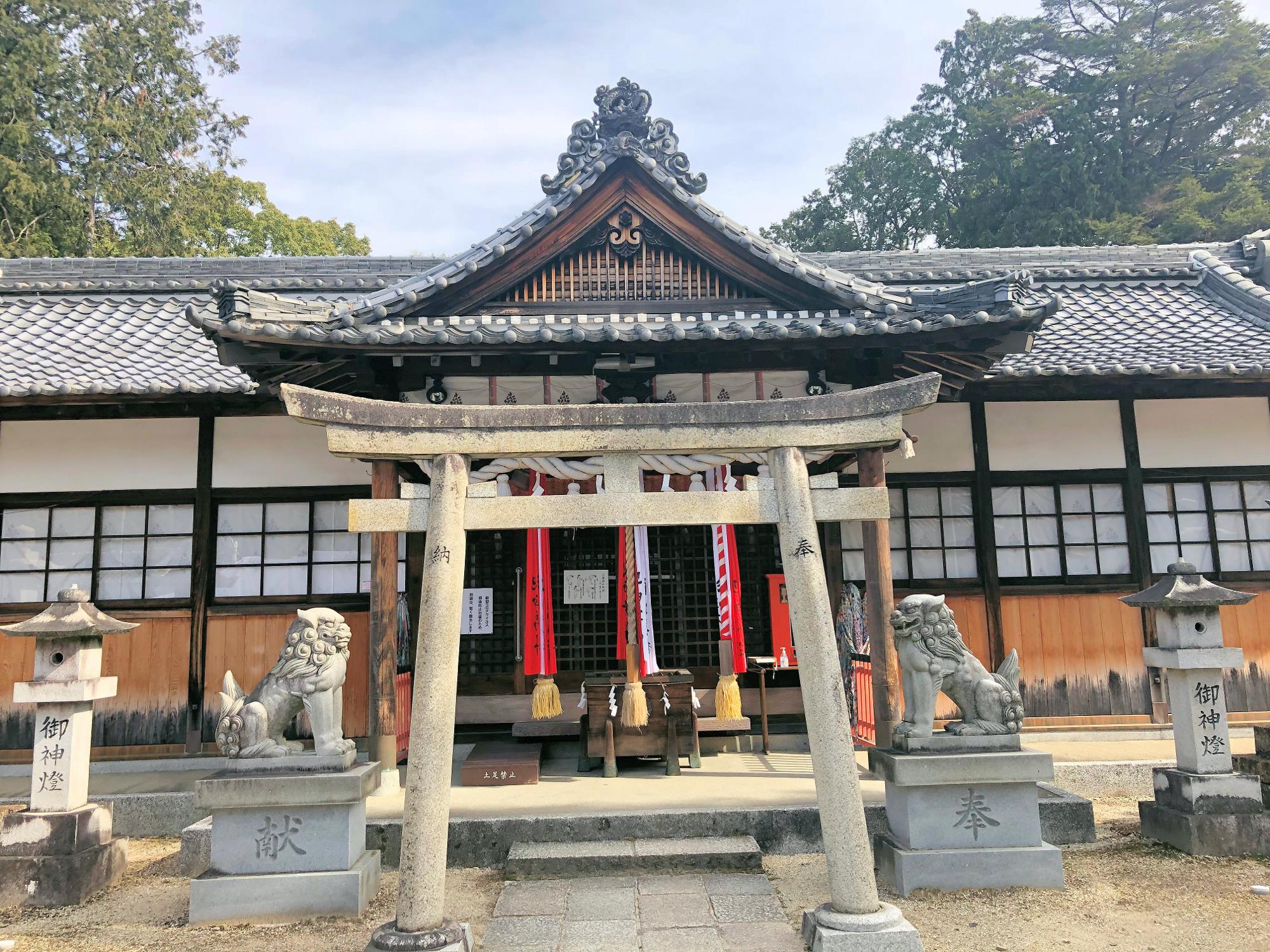 小山田にある住吉神社