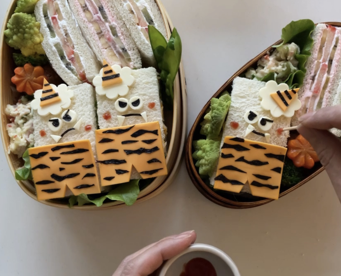 可愛いお弁当を旦那に持たせる嫌がらせ弁当 節分サンドイッチ編 Rii Yahoo Japan クリエイターズプログラム