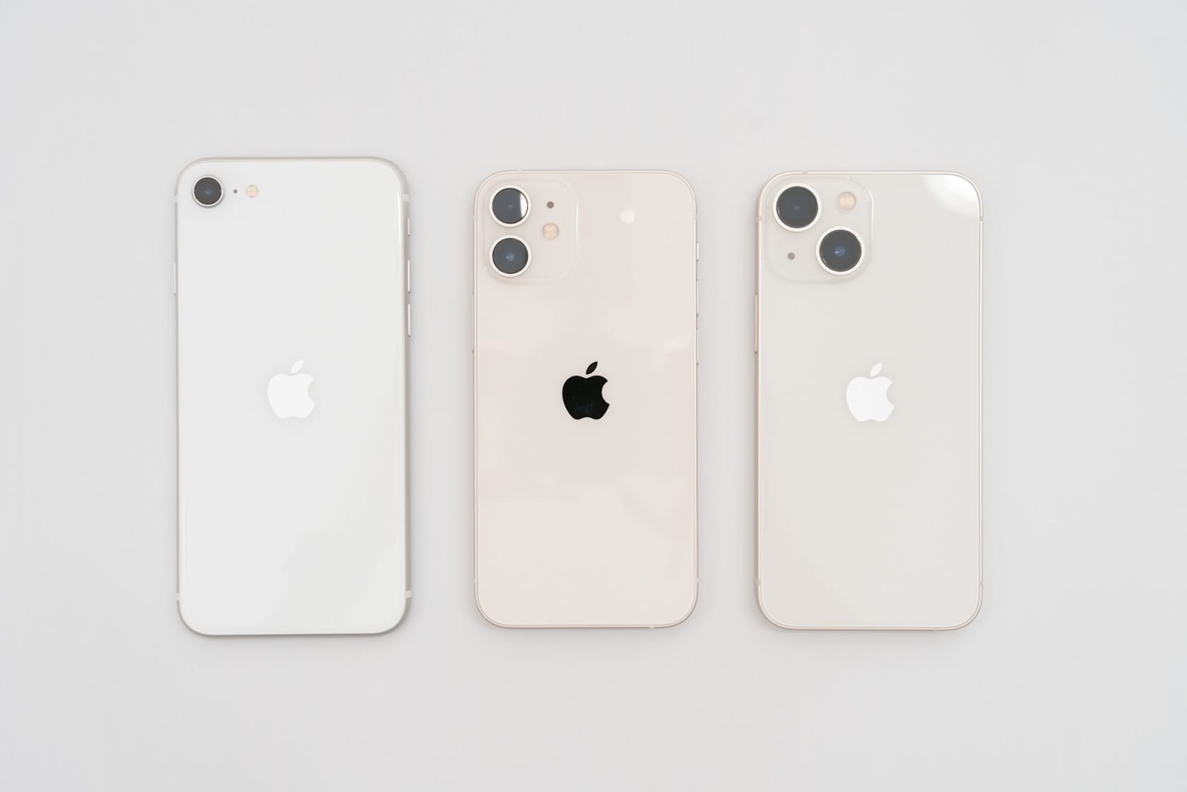 Iphone 13の新色 スターライト は一体どんな色 旧機種のホワイト系カラーと比較してみた てんび 加藤瑞貴 Yahoo Japan クリエイターズプログラム
