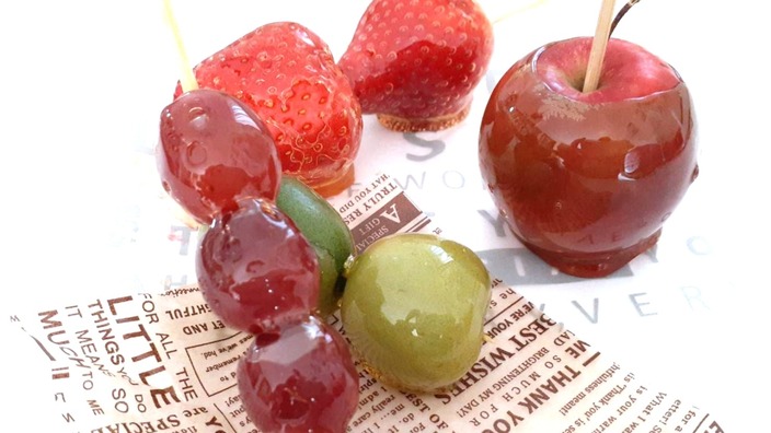 岐阜市 旬のいちごを飴に 話題のジューシーなフルーツ飴を購入してみました 鈴子 ｂｌｕｅ Yahoo Japan クリエイターズプログラム